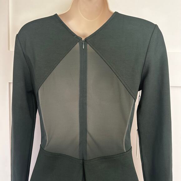 NEW Aritzia Babaton Fluoresce Dress in Scarab Bodycon Mesh Cut Out Party Event 2 - Picture 7 of 16